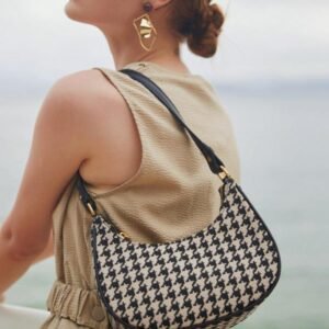 Imported Premium Ladies Handbag Black & Brown
