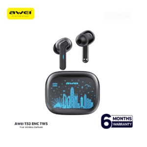 Awei T53 TWS Colorful Light Wireless Earbuds Awei T53 TWS Colorful Light Wireless Earbuds