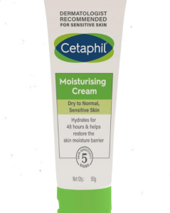 Cetaphil Moisturising Cream for Dry to Normal, Sensitive Skin 80gm Cetaphil Moisturising Cream for Dry to Normal, Sensitive Skin 80gm