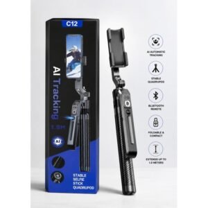 C12 AI Smart Tracking Selfie Stick Tripod